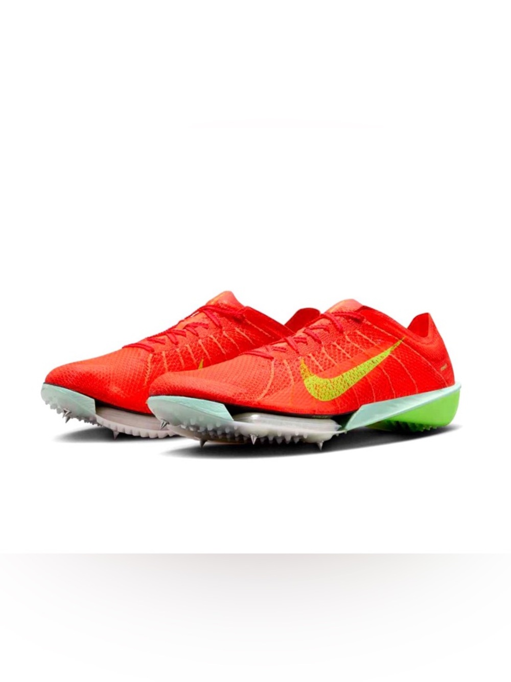 Nike Men Size 9 W 10.5 Air Zoom Victory 2 Bright Crimson Track Spikes FD8411-600